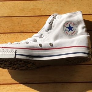 Brand new in box high top Converse white